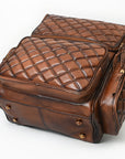 American Darling Backpack Bag Beautifully Quilted Genuine Leather women bag