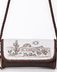 American Darling Crossbody Hair-On Genuine Leather Women Bag Western Handbag Purse
