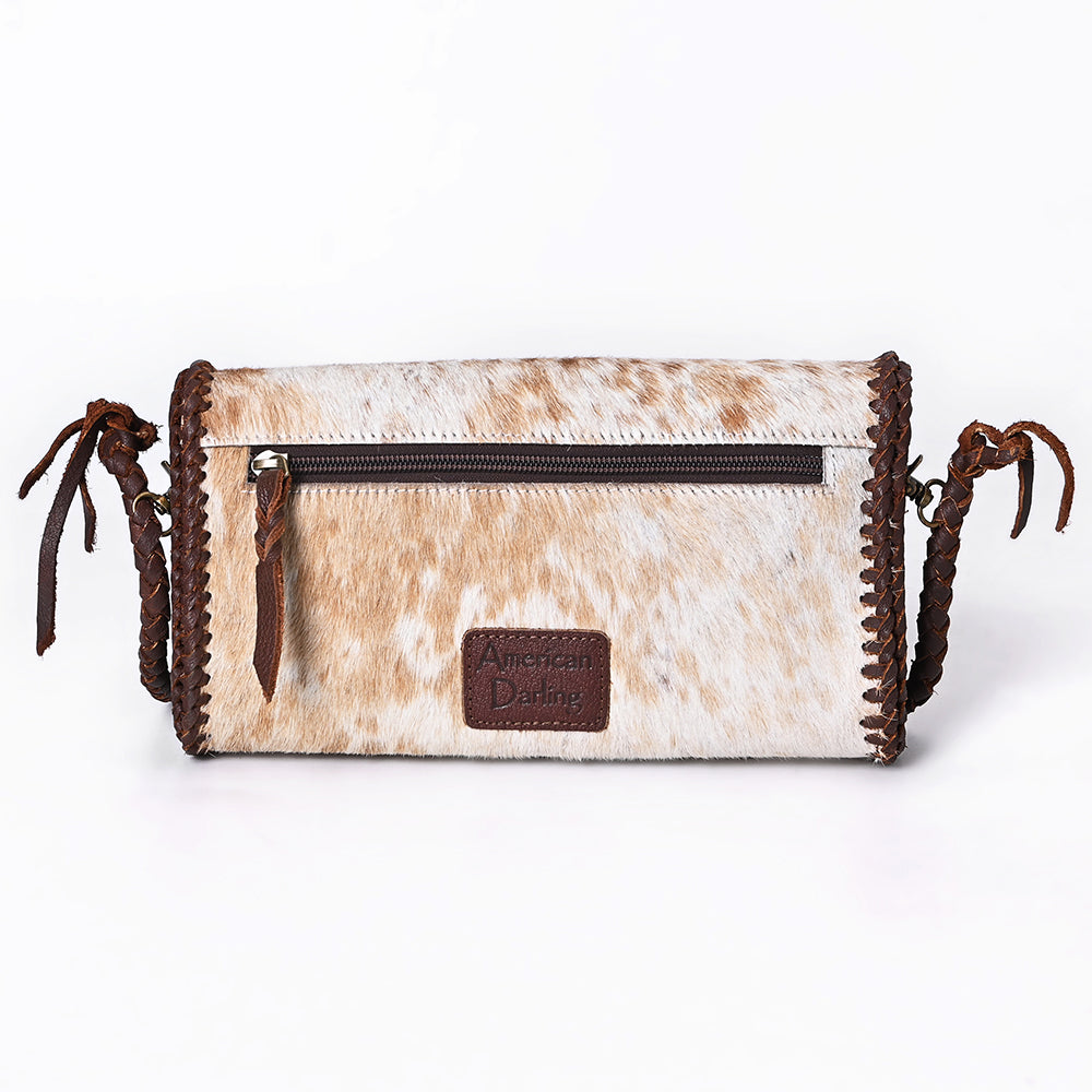 American Darling Crossbody Hair-On Genuine Leather Women Bag Western Handbag Purse
