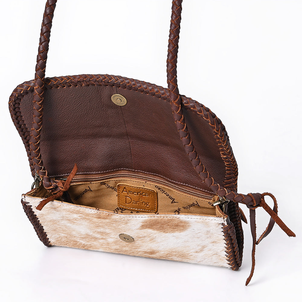 American Darling Crossbody Hair-On Genuine Leather Women Bag Western Handbag Purse