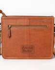 American Darling Crossbody Hand Tooled  Genuine Leather women bag western handbag purse