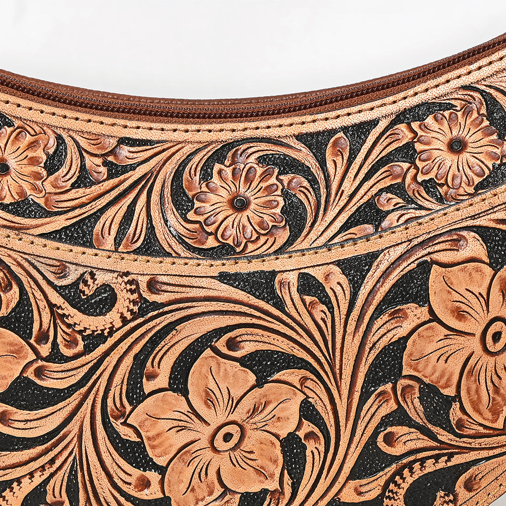 American Darling Small Crossbody Hand Tool Genuine Leather Women Bag Western Handbag Purse