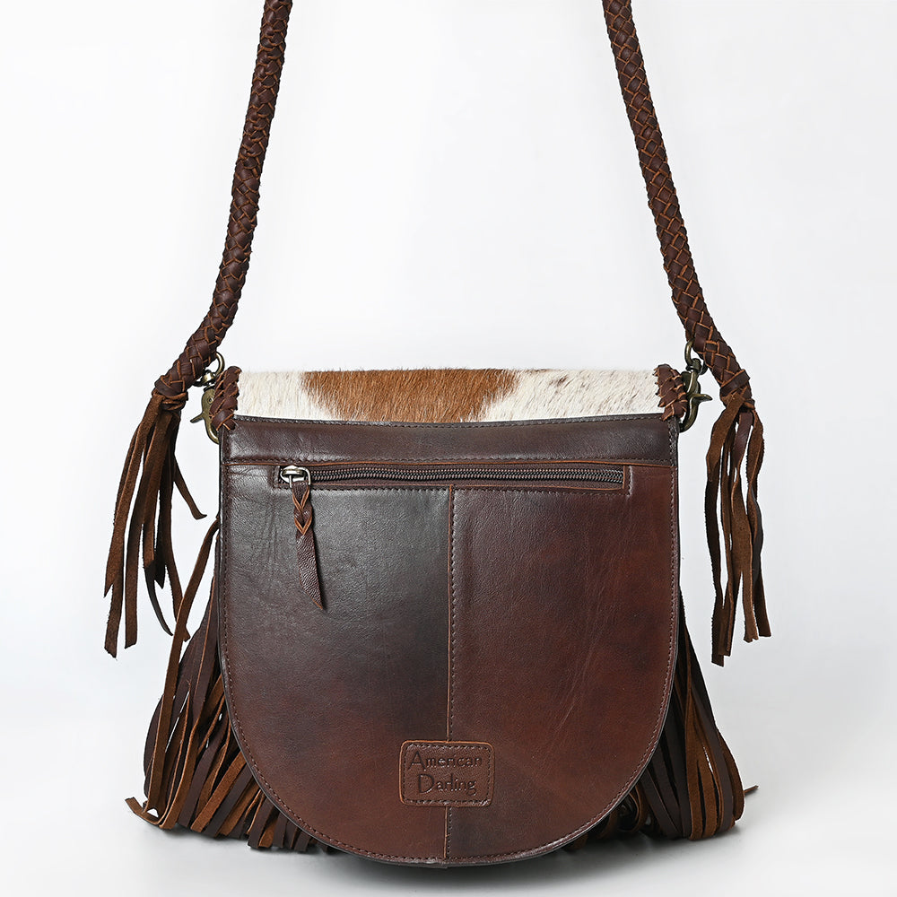 American Darling Crossbody Hair-On Genuine Leather Women Bag Western Handbag Purse