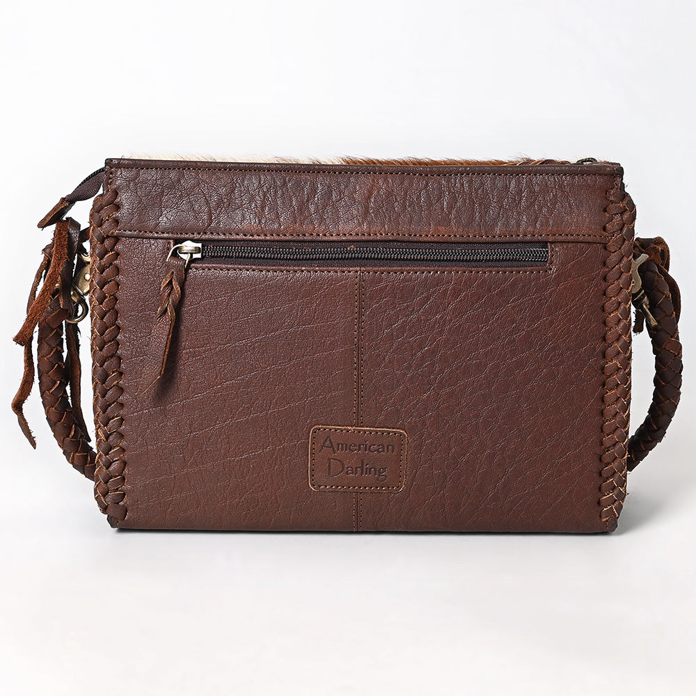 American Darling Crossbody Hair-On Genuine Leather Women Bag Western Handbag Purse