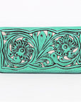 American Darling Wallet Hand Tooled Genuine Leather women bag western handbag purse