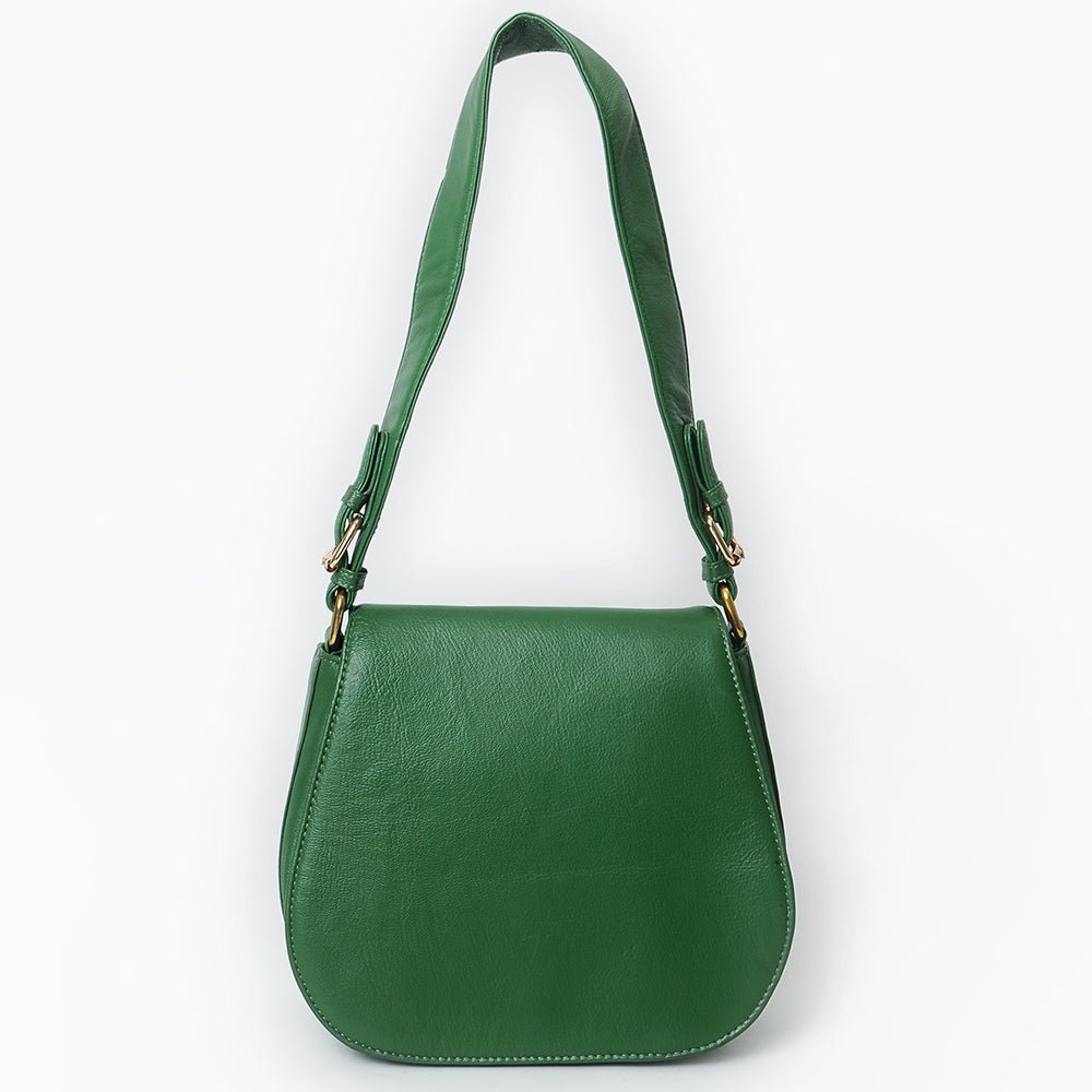 Never Mind Crossbody Handmade Genuine Cowhide Leather Women Bag Western Handbag Purse