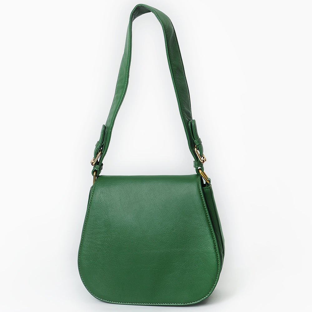Never Mind Crossbody Handmade Genuine Cowhide Leather Women Bag Western Handbag Purse