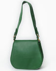 Never Mind Crossbody Handmade Genuine Cowhide Leather Women Bag Western Handbag Purse