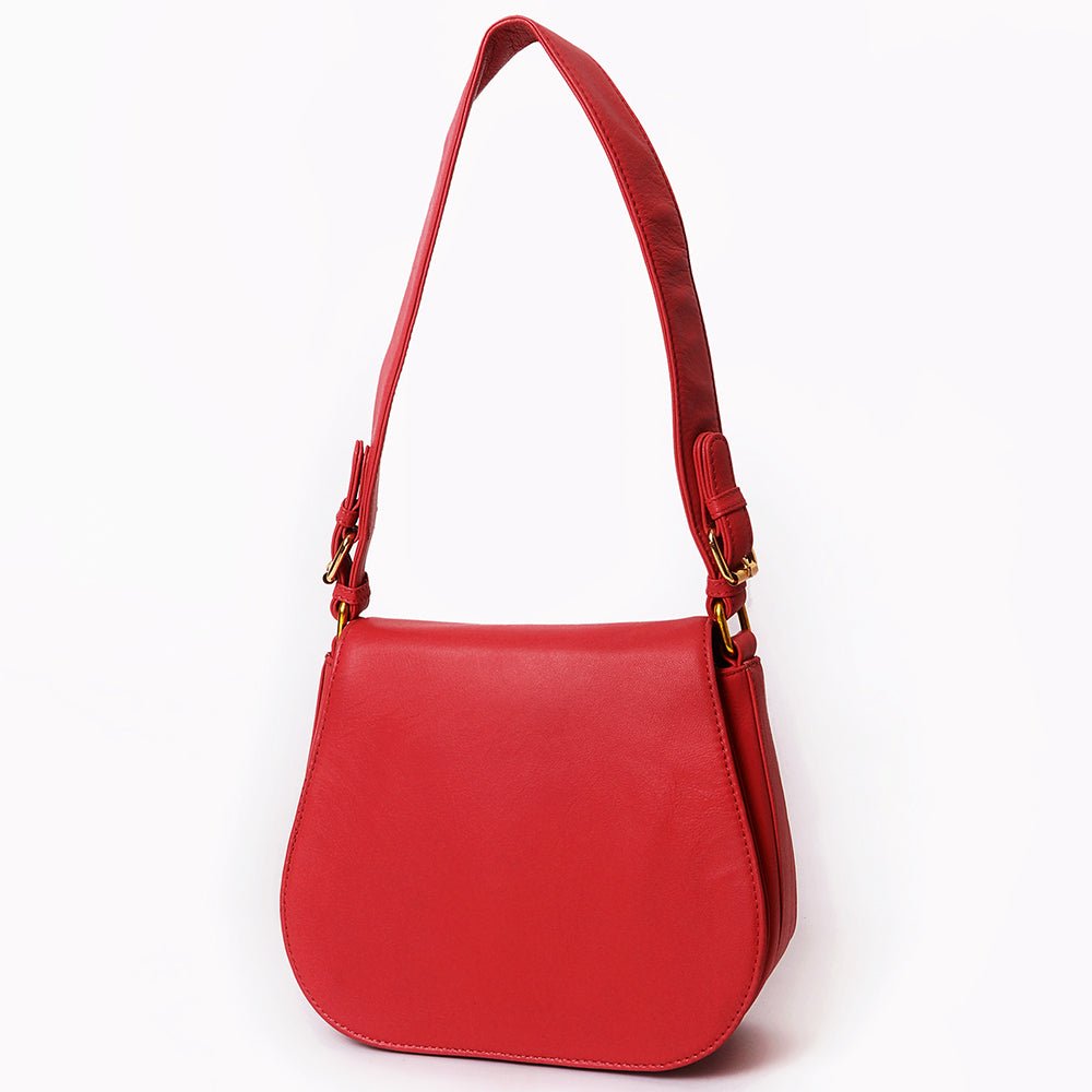 Never Mind Crossbody Handmade Genuine Cowhide Leather Women Bag Western Handbag Purse