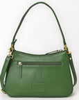 Never Mind Western Cross Body Genuine Leather Handbag Purse Wallet Bag For Women Girls