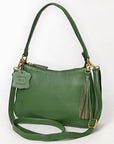 Never Mind Western Cross Body Genuine Leather Handbag Purse Wallet Bag For Women Girls