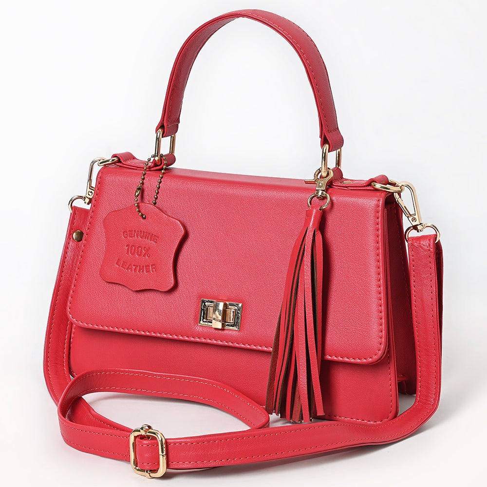 Never Mind Crossbody Fringes Genuine Leather Women Bag Western Handbag Purse