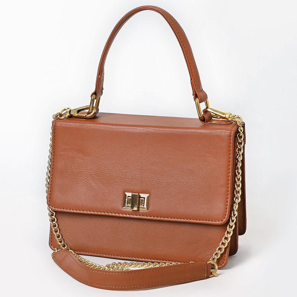Never Mind Crossbody Genuine Leather Women Bag Western Handbag Purse