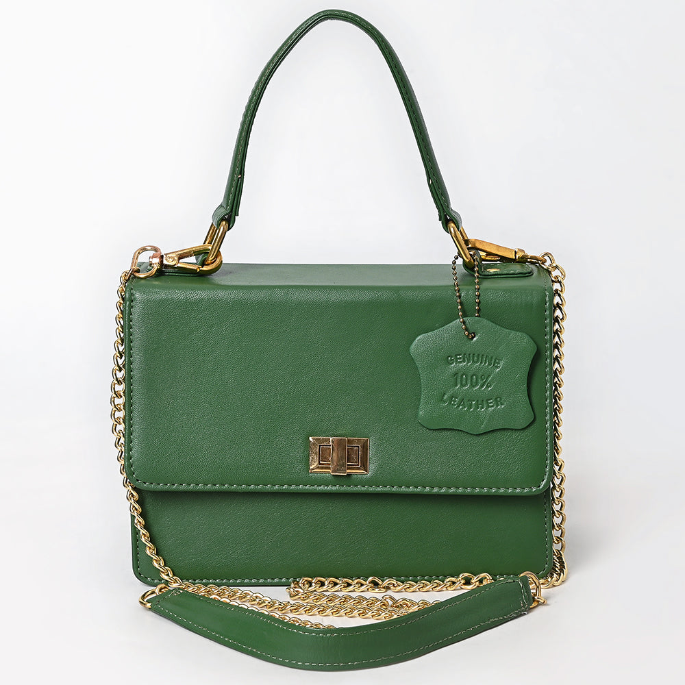 Never Mind Crossbody Genuine Leather Women Bag Western Handbag Purse