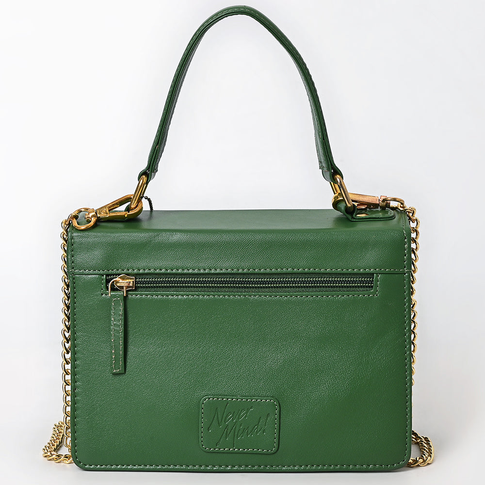 Never Mind Crossbody Genuine Leather Women Bag Western Handbag Purse