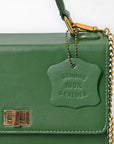 Never Mind Crossbody Genuine Leather Women Bag Western Handbag Purse