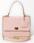 Never Mind Crossbody Genuine Leather Women Bag Western Handbag Purse