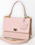 Never Mind Crossbody Genuine Leather Women Bag Western Handbag Purse