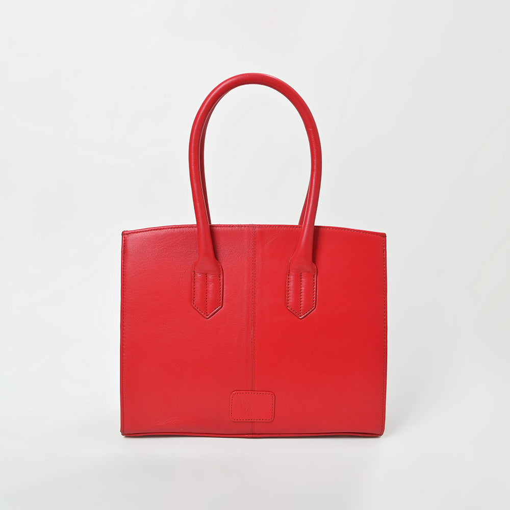 Never Mind Genuine Leather Quilted Tote Bag Women Structured Satchel Handbag Dual Top Handle Spacious Everyday Shoulder Purse