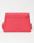 Never Mind Genuine Leather Crossbody Bag Women Quilted Envelope Flap Shoulder Purse Adjustable Strap Stylish Everyday Handbag