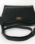 Never Mind Western Cross Body Genuine Leather Handbag Purse Wallet Bag For Women Girls