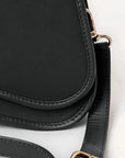 Never Mind Western Cross Body Genuine Leather Handbag Purse Wallet Bag For Women Girls