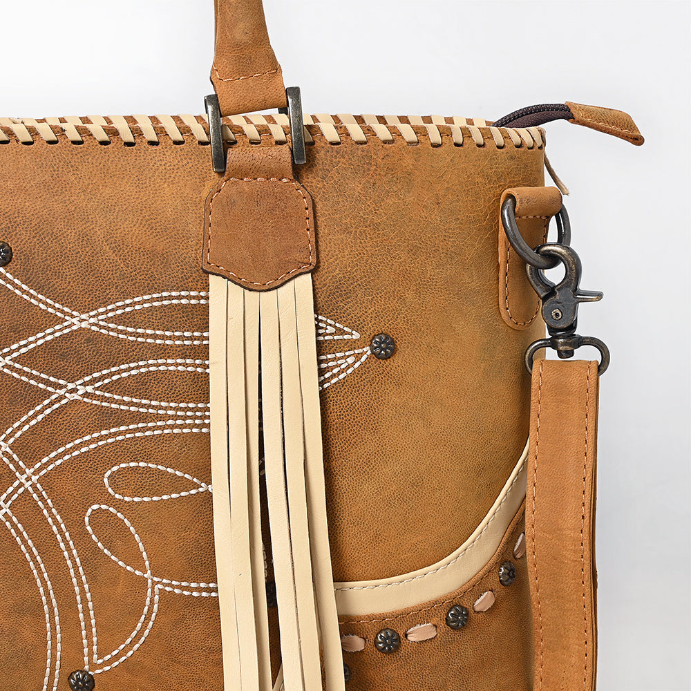American Darling Tote Genuine Leather Women Bag Western Handbag Purse