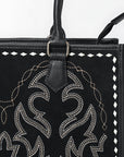 American Darling Tote Genuine Leather Women Bag Western Handbag Purse