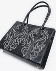 American Darling Tote Bag Beautifully Embosed Leather women