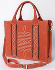 American Darling Tote Genuine Suede Leather women bag western handbag purse