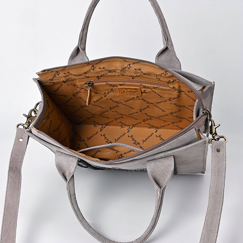 American Darling Tote Genuine Suede Leather women bag western handbag
