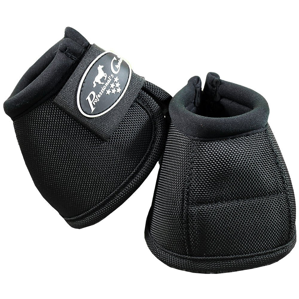 Professional Choice Tack Ballistic Overreach Horse Bell Boots Black