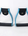 HILASON 3 in Neck Western Horse Heavy Duty Iron Saddle Stirrups Pair