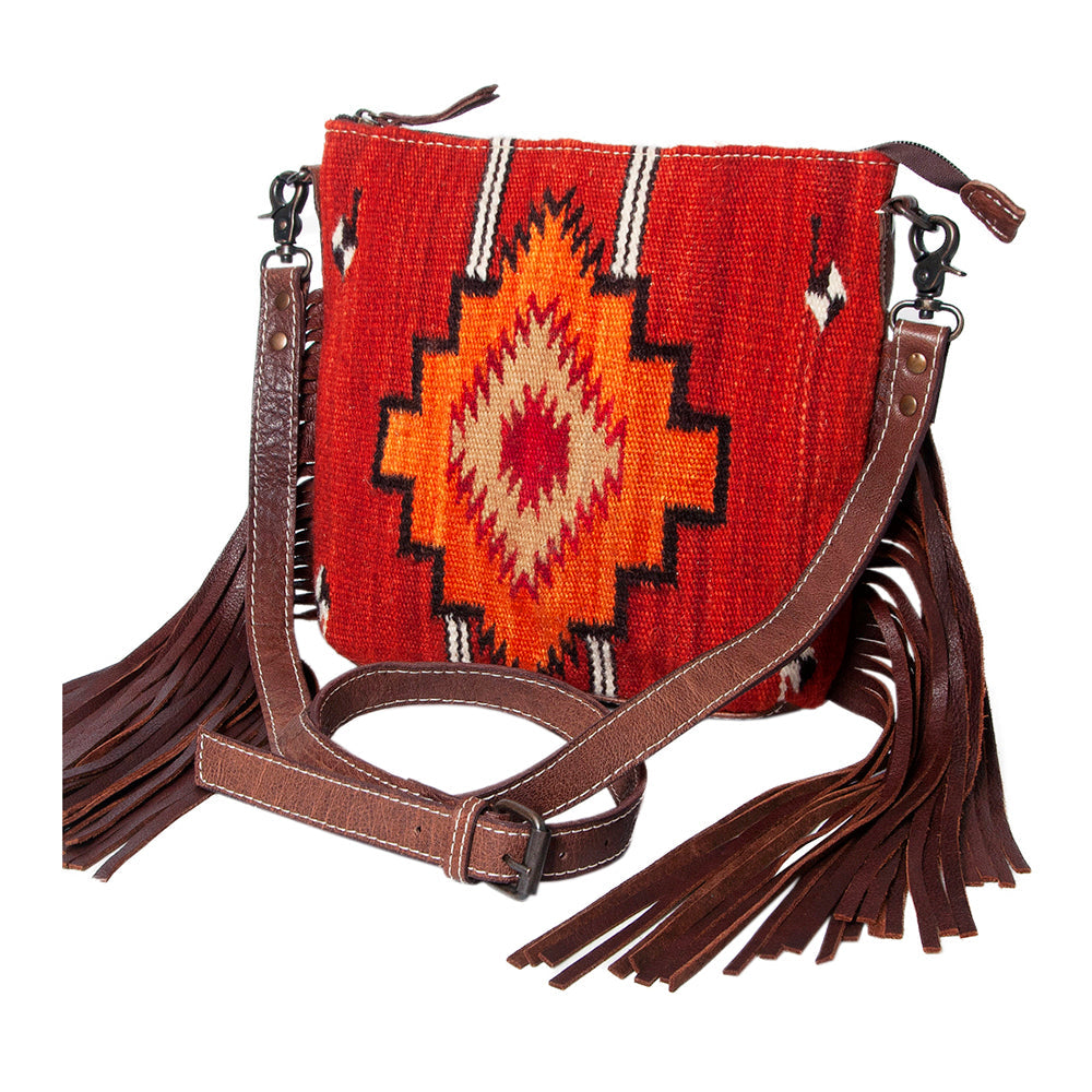 American Darling Cross Body Saddle Blanket Genuine Leather women bag western handbag purse