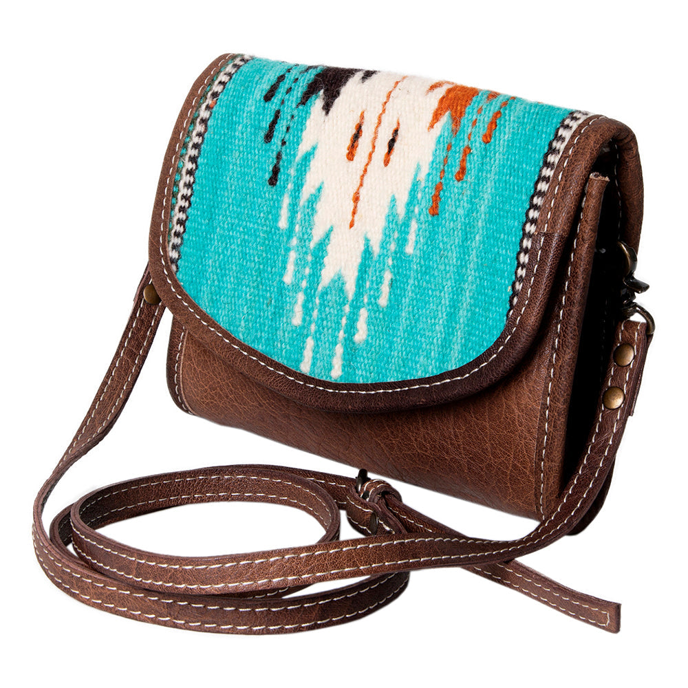 American Darling Messenger Saddle Blanket Genuine Leather women bag western handbag purse