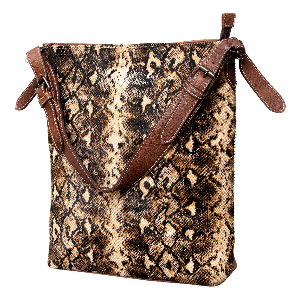American Darling ADBG1018A Hobo Hair-On Genuine Leather women bag western handbag purse