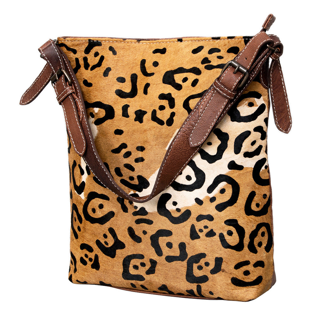 American Darling ADBG1018A Hobo Hair-On Genuine Leather women bag western handbag purse