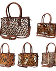 American Darling ADBG1019A Tote Hair On Genuine Leather women bag western handbag purse