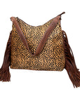 American Darling ADBG1020A Hobo Hair-On Genuine Leather women bag western handbag purse