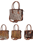 American Darling Small Crossbody Hair-On Genuine Leather women bag western handbag purse