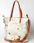 American Darling Tote Hair-On Genuine Leather women bag western handbag purse