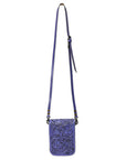 American Darling Cell Phone Holder Hand Tooled Genuine Leather women bag western handbag purse