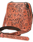 American Darling Cross Body Hand Tooled Genuine Leather women bag western handbag purse