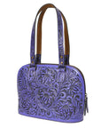 American Darling Tote Hand Tooled Genuine Leather women bag western handbag purse