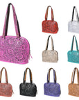American Darling Tote Hand Tooled Genuine Leather women bag western handbag purse