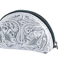 American Darling Coin Purse Hand Tooled Genuine Leather Women Bag Western Handbag Purse