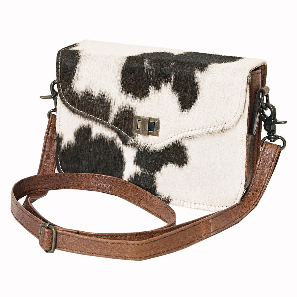 American Darling Small Crossbody Hair On Genuine Leather Women Bag Western Handbag Purse