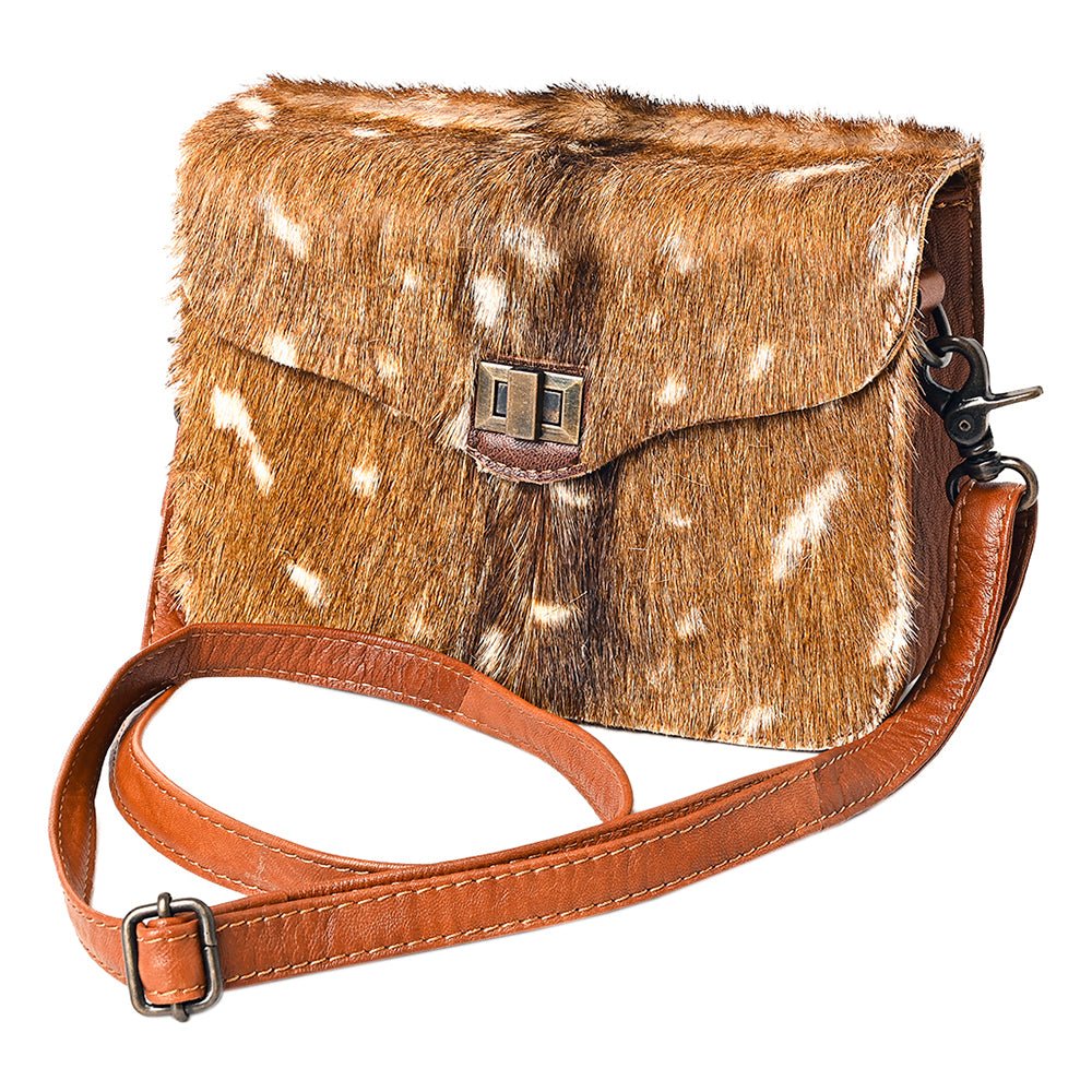 American Darling Small Crossbody Hair On Genuine Leather Women Bag Western Handbag Purse