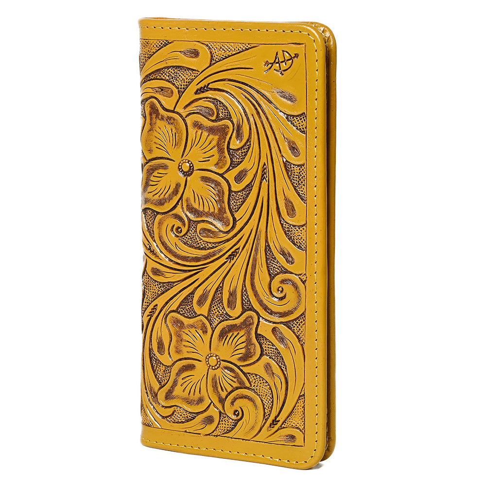 American Darling Wallet Hand Tooled Genuine Leather Women Bag Western Handbag Purse