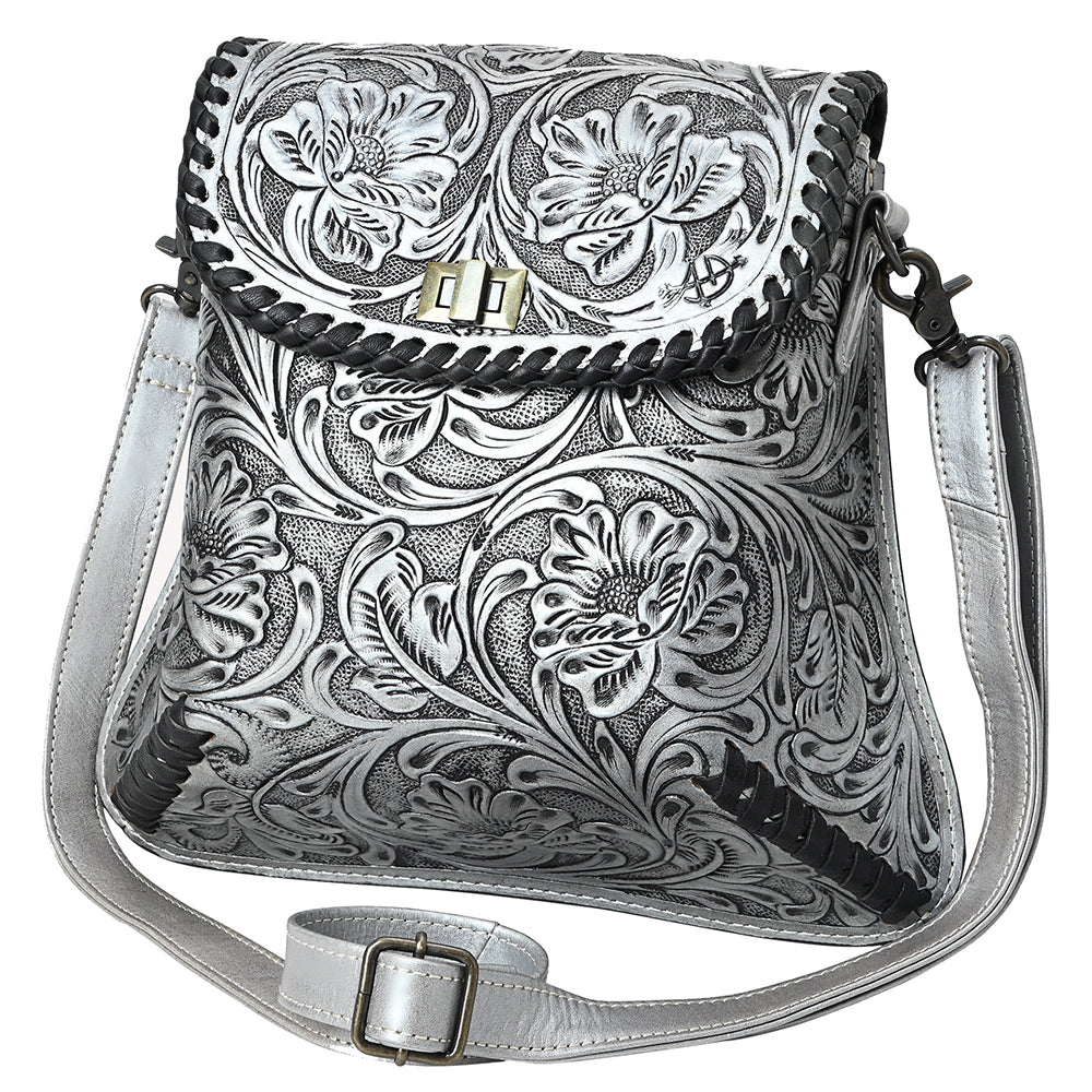 American Darling Cross Body I Hand Tooled Genuine Leather Women Bag Western Handbag Purse
